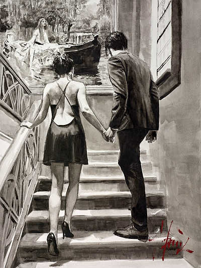 Attraction at the Stairway III