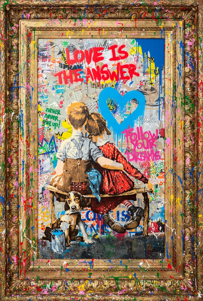 I Love You | Mr. Brainwash - Clarendon Fine Art