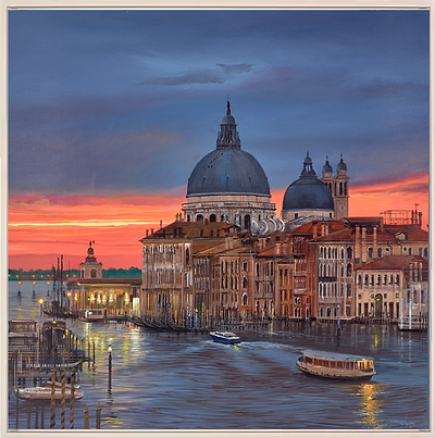 Twilight Over Venice
