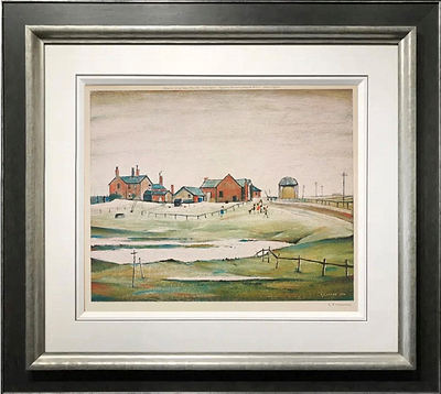 Landscape With Farm Buildings (Framed)