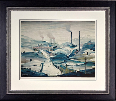 Industrial Panorama, 1972 (Framed)