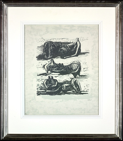 Three Reclining Figures, 1973-5