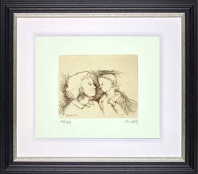 Mother and Child (Framed)