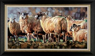 Evening Flock (Framed)