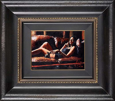 Vanessa's Last Call (Framed)