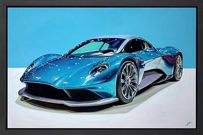 2019 Aston Martin Vanquish (Framed)