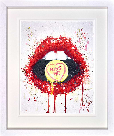 Kiss Me Quick (Framed)