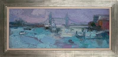 Tower Bridge with HMS Belfast