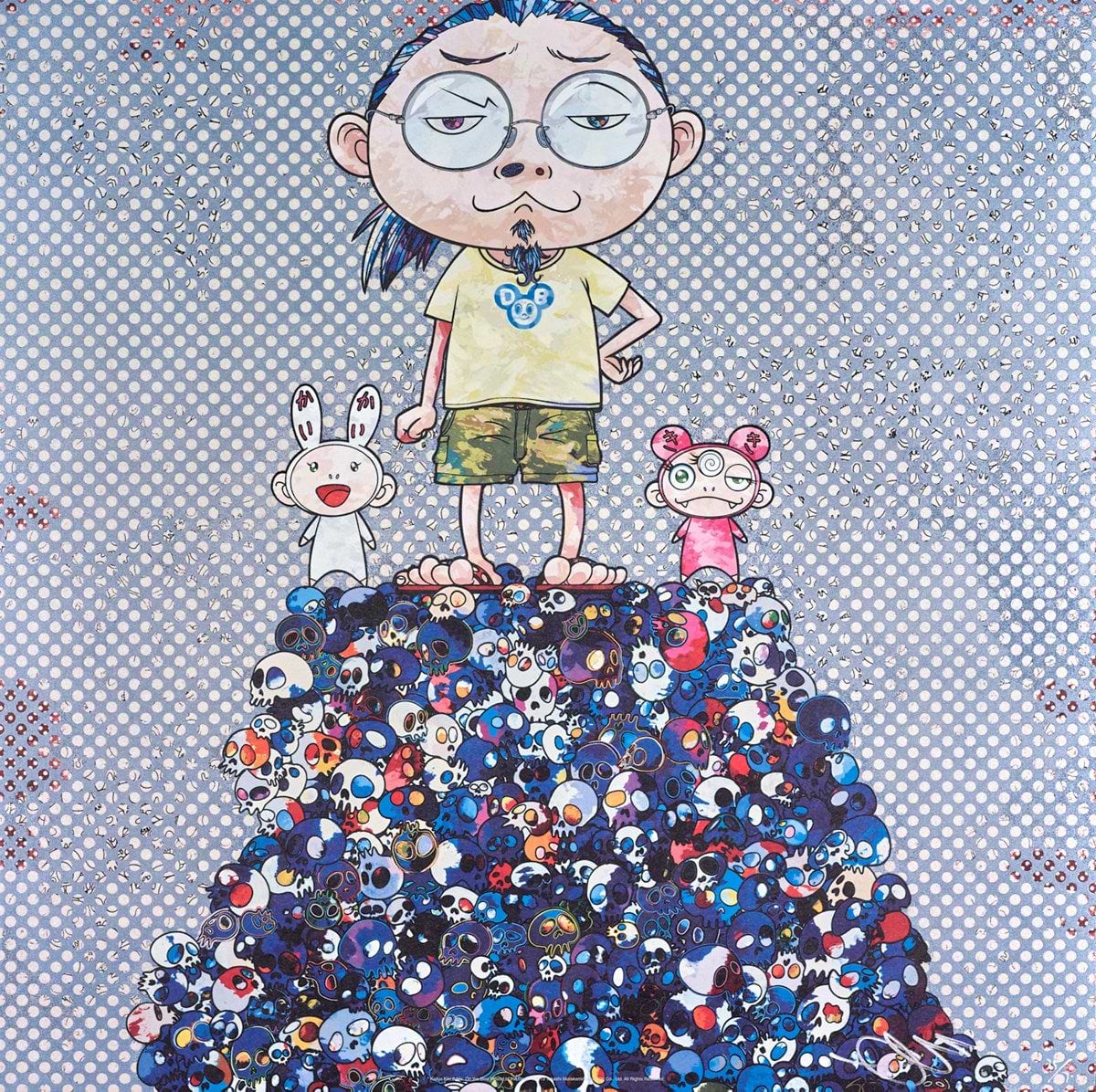 Kaikai, Kiki, DOB, And POM Atop The Mound Of The Dead | Takashi