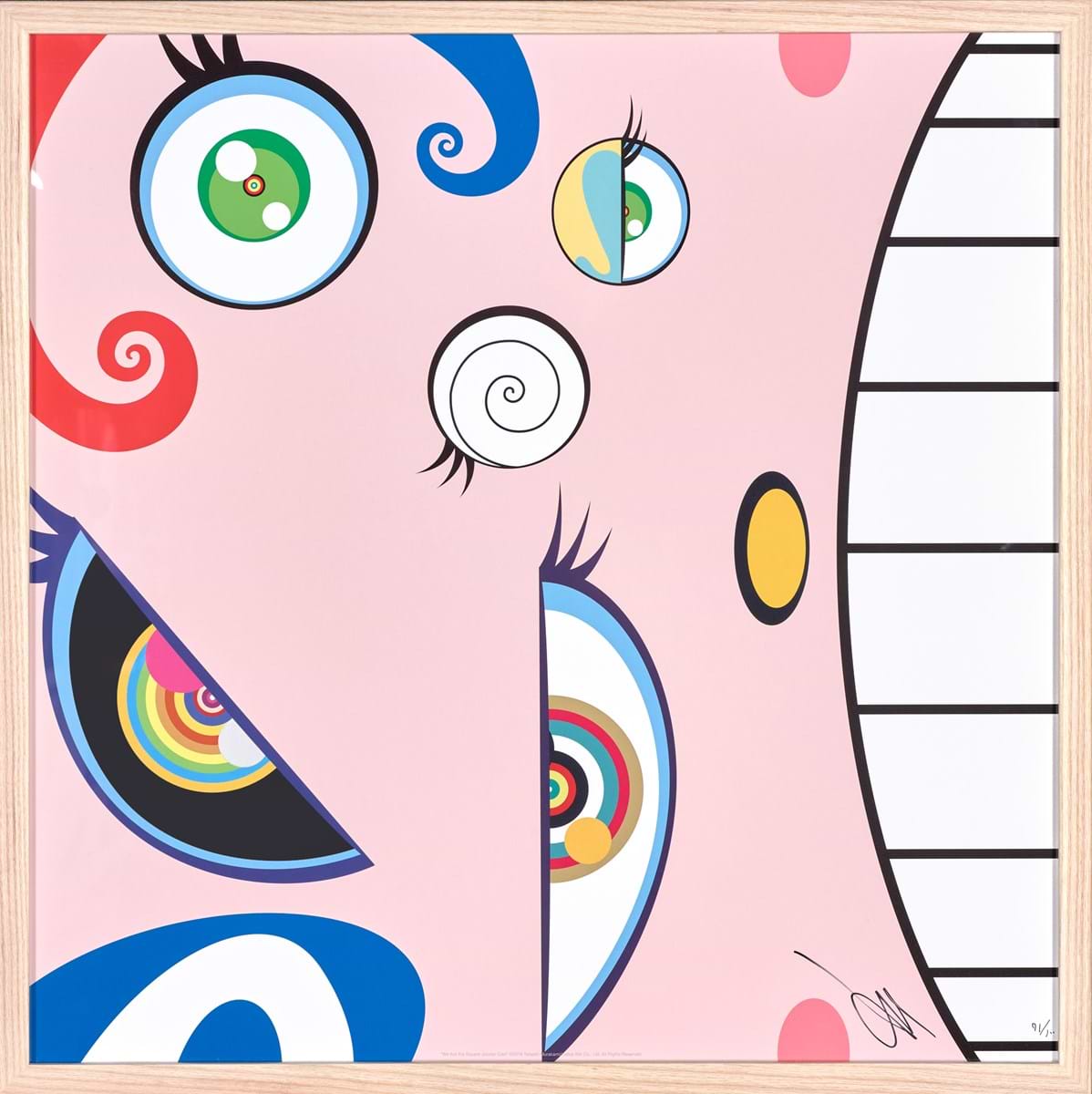And Then X6 Blue | Takashi Murakami – Clarendon Fine Art