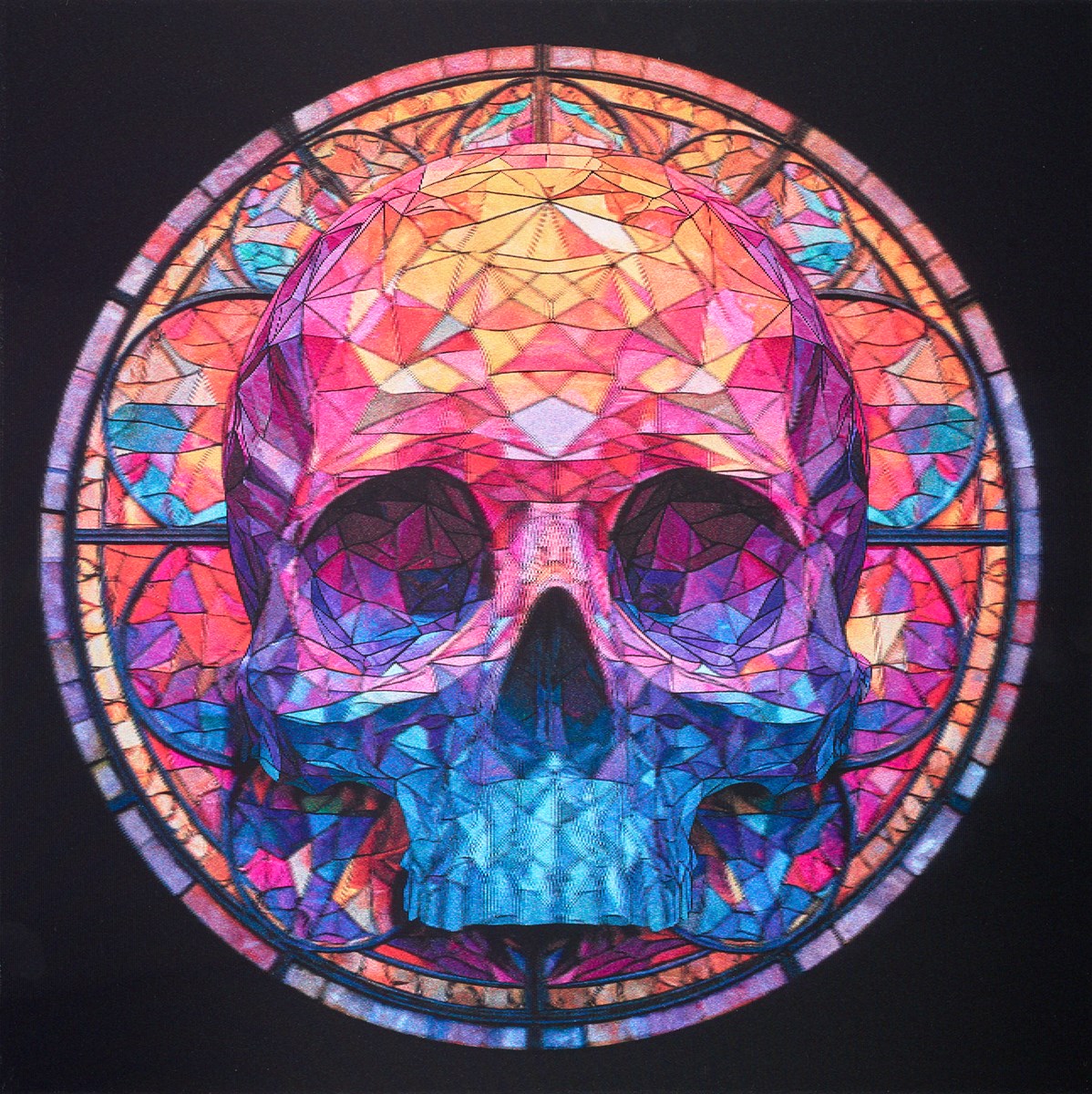 Music Lover-Double Skulls (White) | Maxim – Clarendon Fine Art