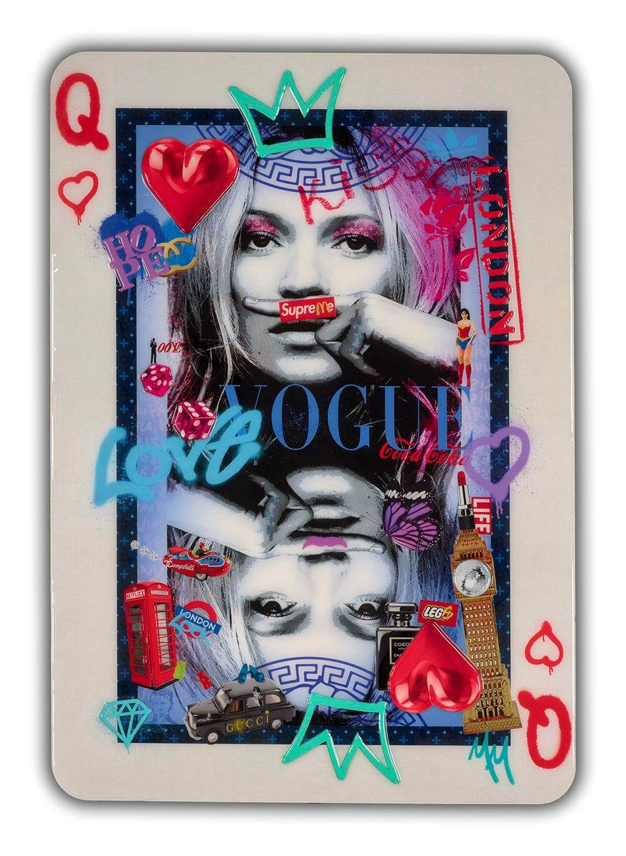 Kate Moss | Miss Mash – Clarendon Fine Art