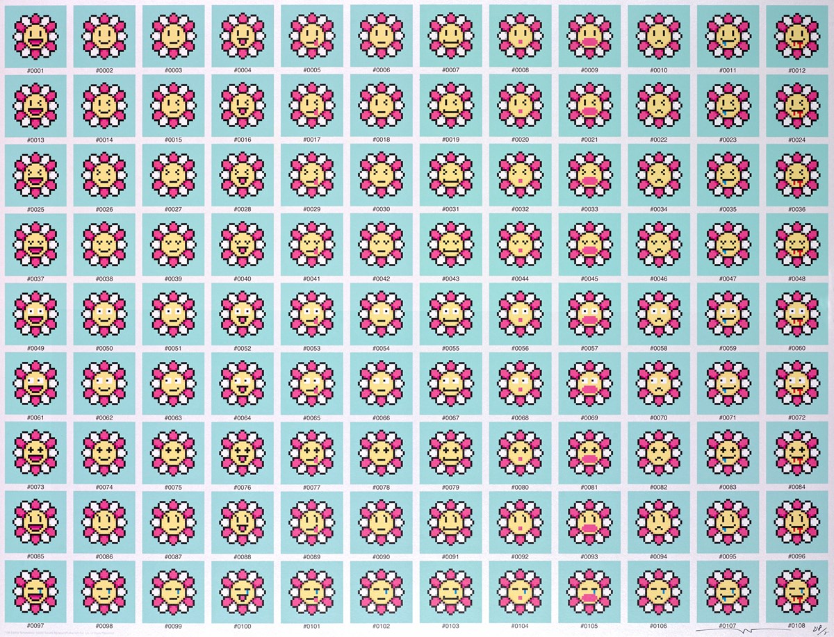 And Then X6 White | Takashi Murakami – Clarendon Fine Art