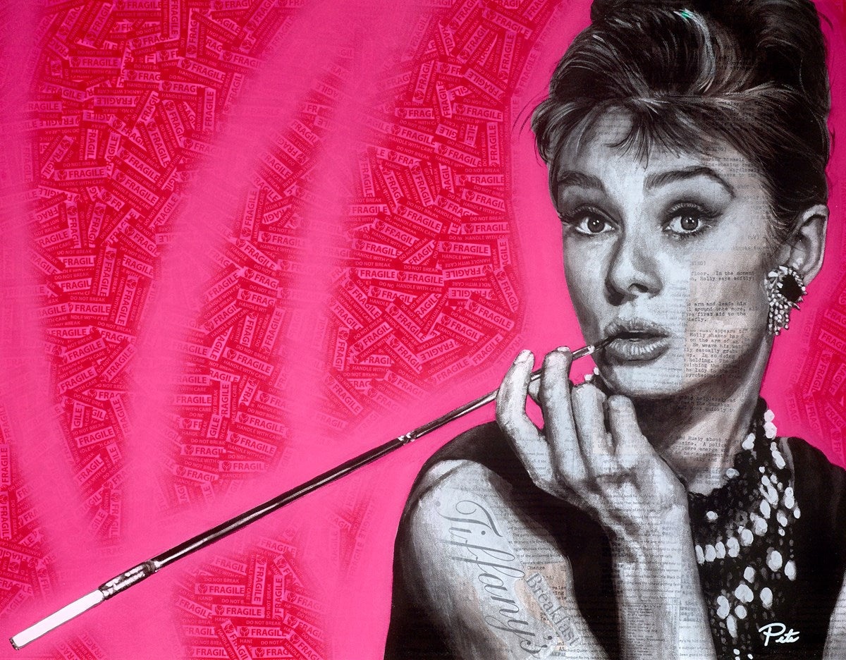Buy Audrey Hepburn Art - Original Paintings & Limited Editions