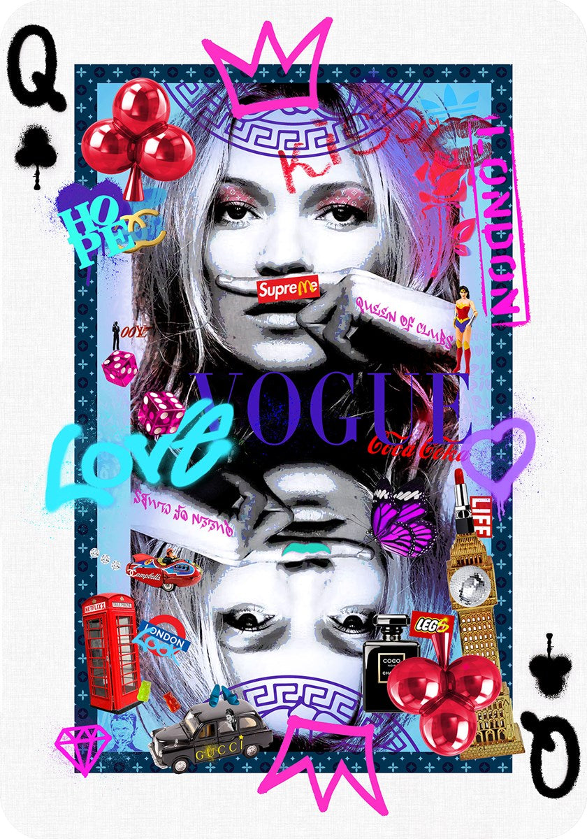 Kate Moss | Miss Mash – Clarendon Fine Art