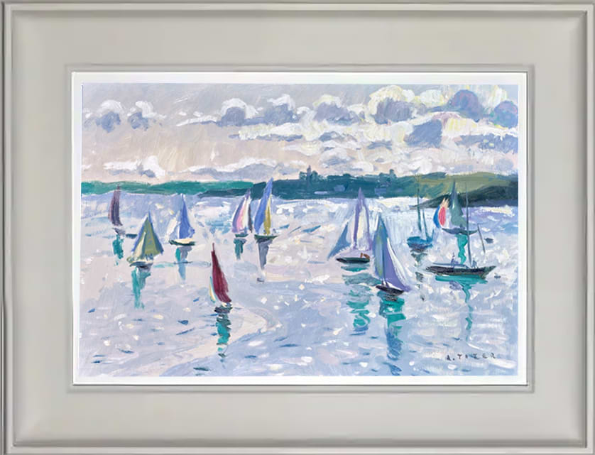 Coastal Days, Portscatho | Andrew Tozer – Clarendon Fine Art