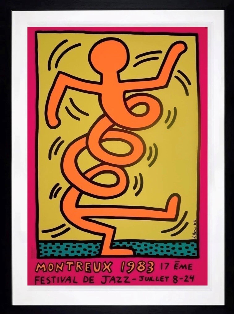 専門店では Poster Keith | (Yellow) 1983 Festival Jazz Montreux For ポスター