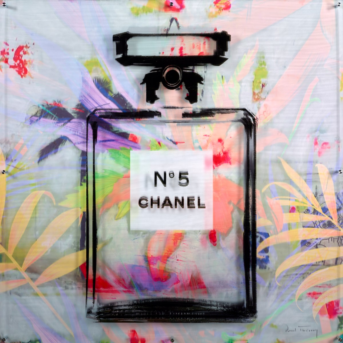 CHANEL N°5 アートプリント 大判 CHANEL No.5, Surfer Girl, Artist Proof Print 22'x 15'x