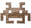 Large Invader (Gold)