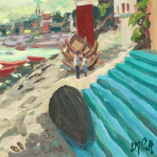 Turquoise Steps,Ganges