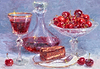 Ruby Port and Cherries II