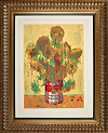 Drip Flowers (Framed)