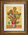 Drip Flowers (Framed)