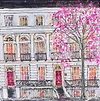 A Pink Snowy Night