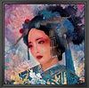 Posing Geisha (Framed)