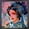 Posing Geisha (Framed)