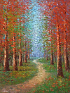 Blue Sky Woodland
