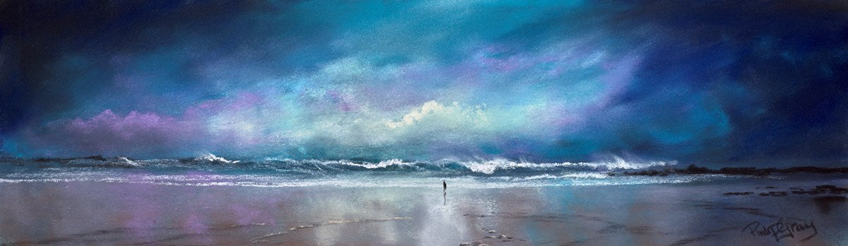 Lonely Beach Walk