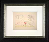 Le Cheval et le Loup (Framed)