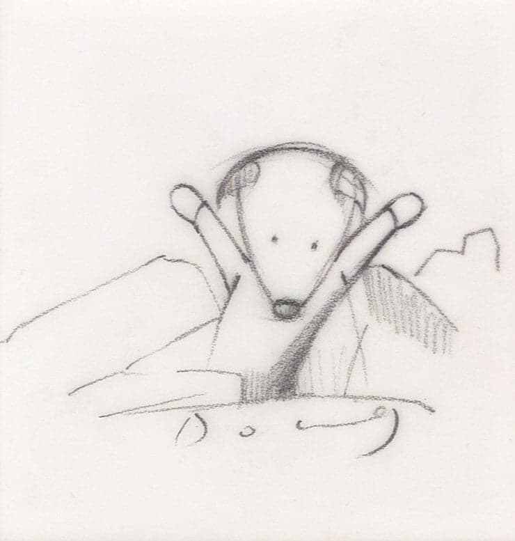 Quality Time IV (Sketch)