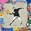 Banksy Flower Thrower