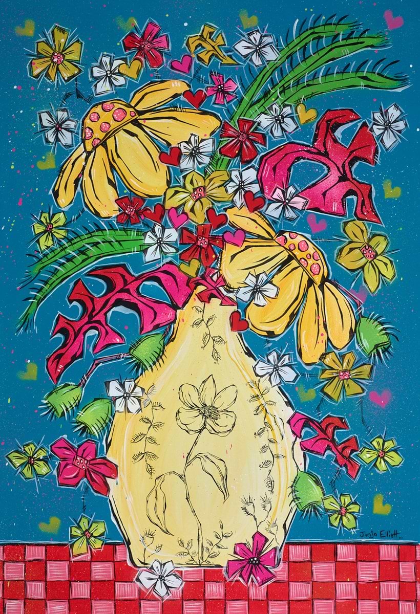 Turquoise  Bloom