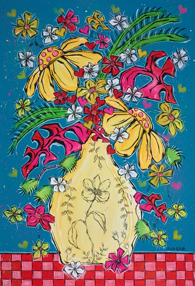Turquoise  Bloom