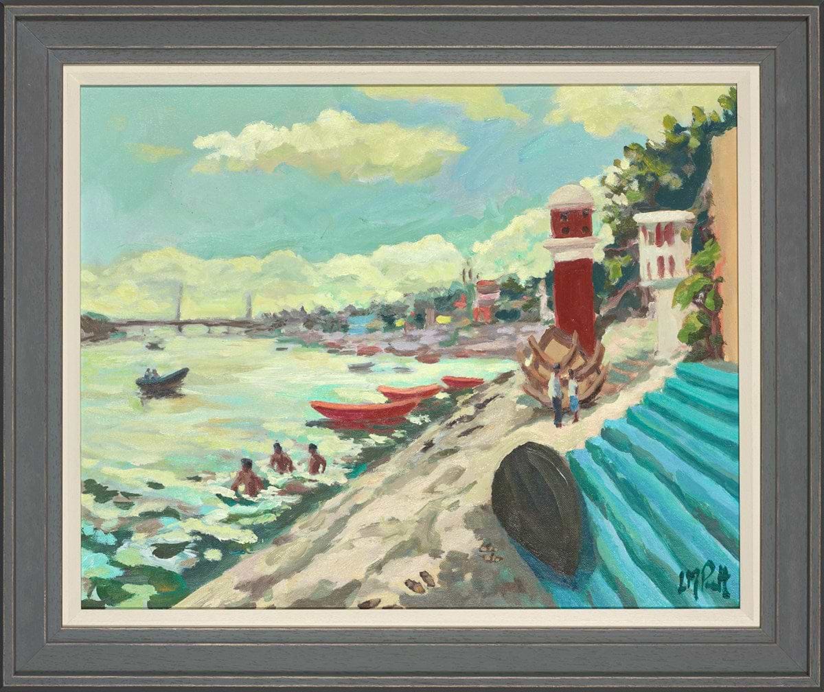 Turquoise Steps,Ganges