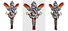 Angel Cake (Floral) - Med Diamond Geo
