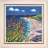 Summer Flowers by the Beach (Framed)