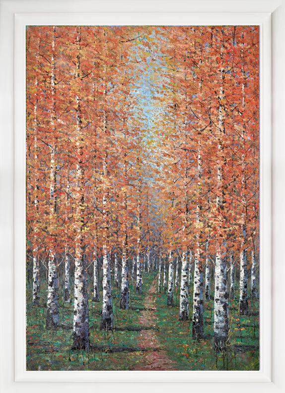Autumn Beneath The Birches I