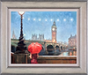 Red Umbrella At Westminster