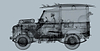 1972 Land Rover Surfer Mid Grey (Framed)