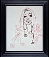 Throwing Down Roses (Framed)