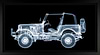 CJ7 Jeep (Framed)