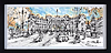 The Admiralty Arch at the Mall, London (Framed)
