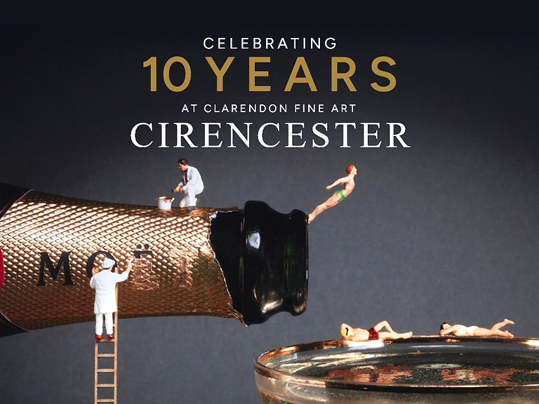 Celebrating 10 Years at Clarendon Fine Art Cirencester