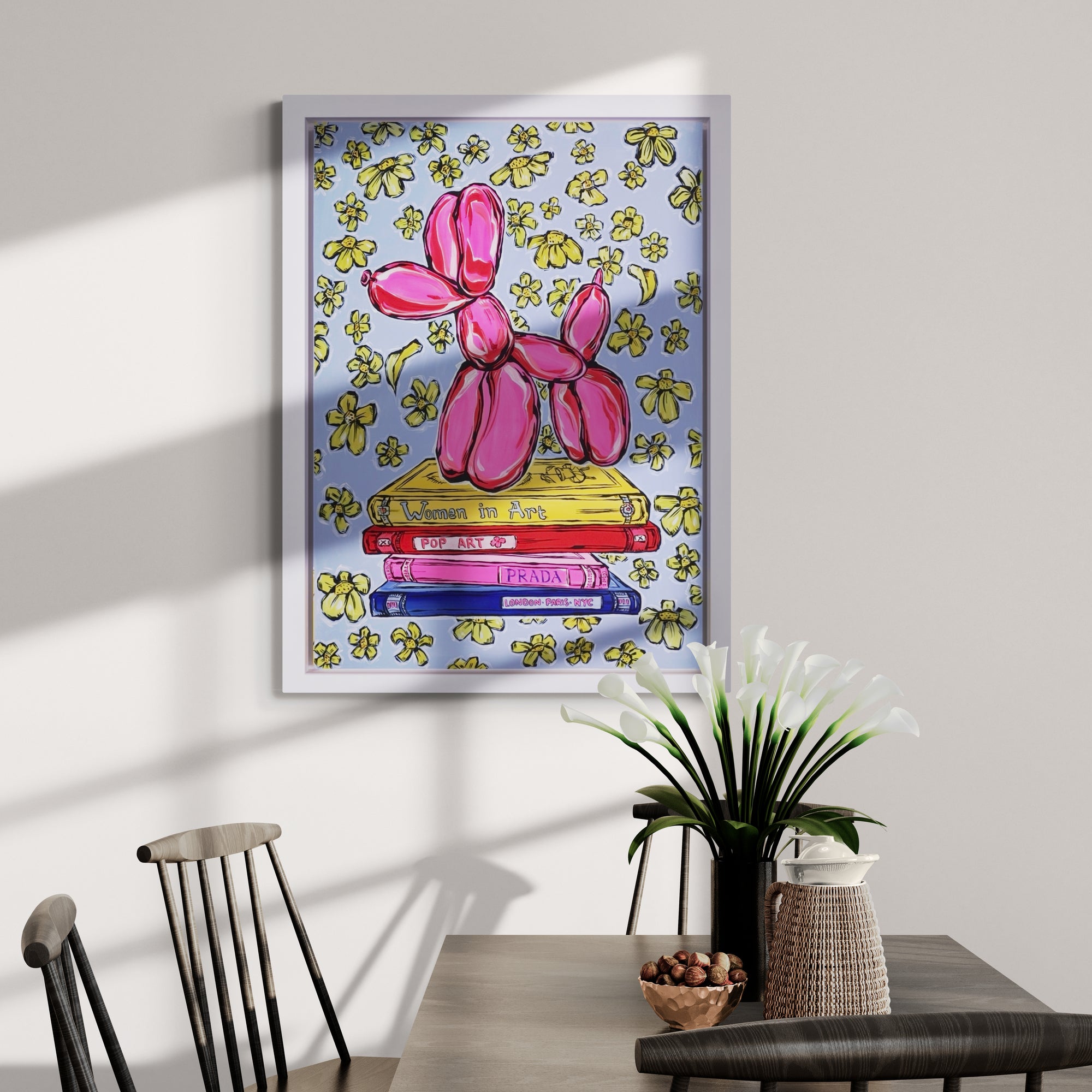 Pink Balloon Dog