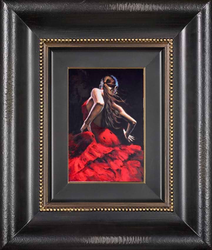 Dancer In Red (With Black)