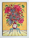 Dancing Flowers And Haring